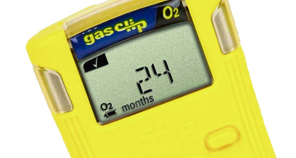 Einweg-Gasdetektor für O2